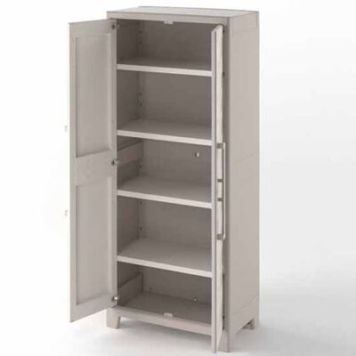Keter Storage Cabinet with Shelves Gulliver 182 cm