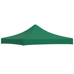 vidaXL Party Tent Roof 3x3 m Green 270 g/m&sup2;