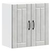 vidaXL Kitchen Wall Cabinet "Lucca" Concrete Grey Engineered Wood
