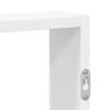 vidaXL Wall Shelf White 43x9x60 cm Engineered Wood