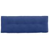 vidaXL Back Pillow Police Blue 140 x 50 cm Corduroy Fabric
