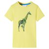 Kids'T-shirt Yellow 104