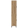 vidaXL Highboard Artisan Oak 69.5 x 34 x 180 cm Engineered Wood