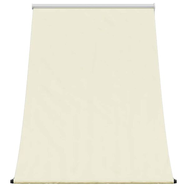vidaXL Retractable Awning Cream 100x150 cm Fabric and Steel