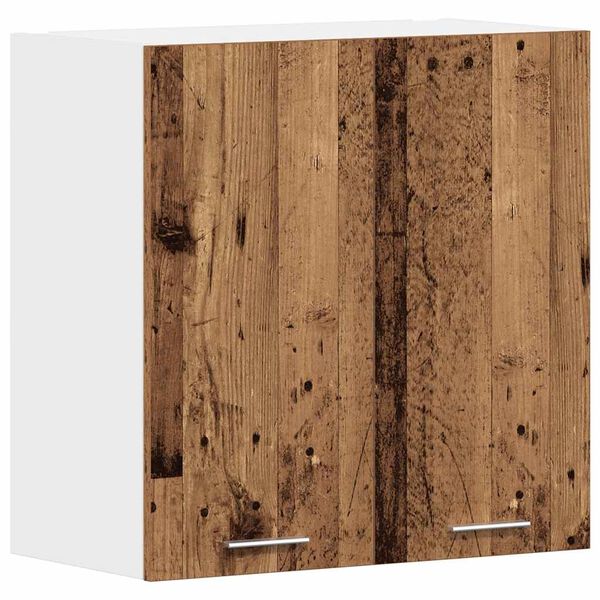 vidaXL Kitchen Wall Cabinet Lyon Old Wood 60x31x60 cm Engineered Wood
