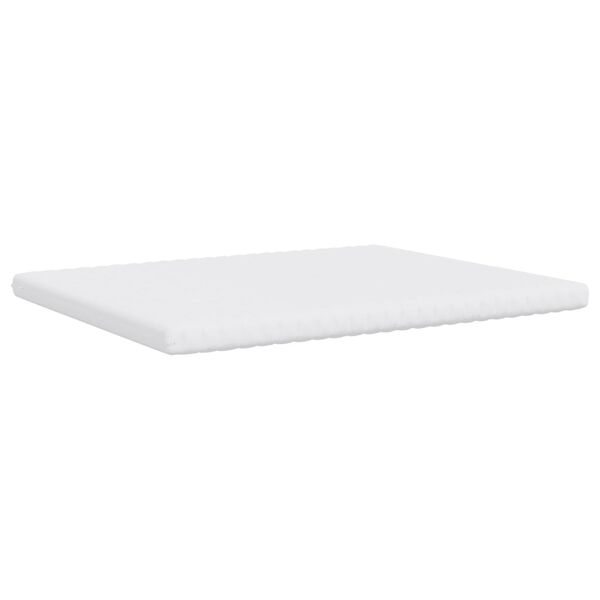 vidaXL Foam Mattress White 160x200 cm 7-Zone Hardness 20 ILD