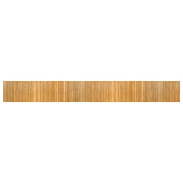 vidaXL Rug Rectangular Nature 60x500 cm Bamboo