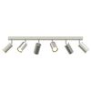 vidaXL Ceiling Spotlight Nickel 73 x 5.5 x 16.5 cm Metal