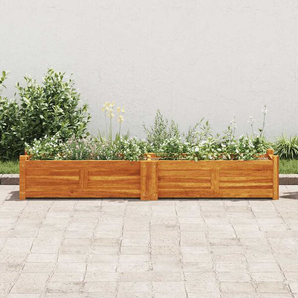 vidaXL Garden Raised Bed Acacia Wood 150x30x25 cm