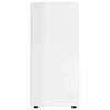 vidaXL Storage Cabinets 2 pcs High Gloss White 80 x 48 x 105 cm