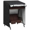vidaXL Outdoor Swing Cover Black 120 x 90 x 155 cm 600D Oxford Fbric