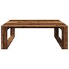 vidaXL Coffee Table Old Wood 100x100x35 cm Engineered Wood