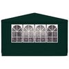 vidaXL Professional Party Tent with Side Walls 4x9 m Green 90 g/m?