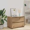 vidaXL Storage Cabinet Artisan Oak 80 x 48 x 57 cm Engineered Wood