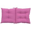 vidaXL Garden Lowback Chair Cushions 6 pcs Pink 100x50x7 cm Fabric