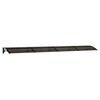 vidaXL Door Canopy Black 400x75 cm Polycarbonate