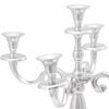 vidaXL Candle Holder Silver 39 x 39 x 60 cm Aluminium