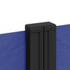 vidaXL Retractable Side Awning Blue 120x600 cm