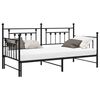 vidaXL Daybed Frame Black 100 x 200 cm Steel