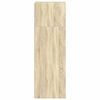 vidaXL Highboard Sonoma Oak 40x41x124 cm Engineered Wood