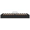 vidaXL Storage Bed with Mattress with Storage Black 90 x 190 cm Fabric