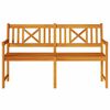 vidaXL Garden Bench Brown 150 x 56 x 90 cm Solid Acacia Wood