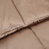 vidaXL Winter Duvet Gold 200 x 200 cm Satin and Microfiber