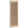 vidaXL Cabinet Door 2 pcs Natural 110 x 39.5 x 2.1 cm Solid pine wood