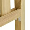 vidaXL Garden Fence Impregnated Pinewood 7.1x1.3 m