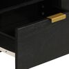 vidaXL TV Cabinet Black 105x33x46 cm Engineered Wood