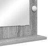 vidaXL Vanity Mirror Rectangular Grey Sonoma 70 x 50 x 18 cm