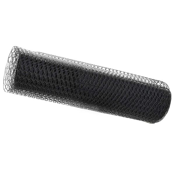 vidaXL Hexagon Fence Grey 0.8 x 50 m Steel