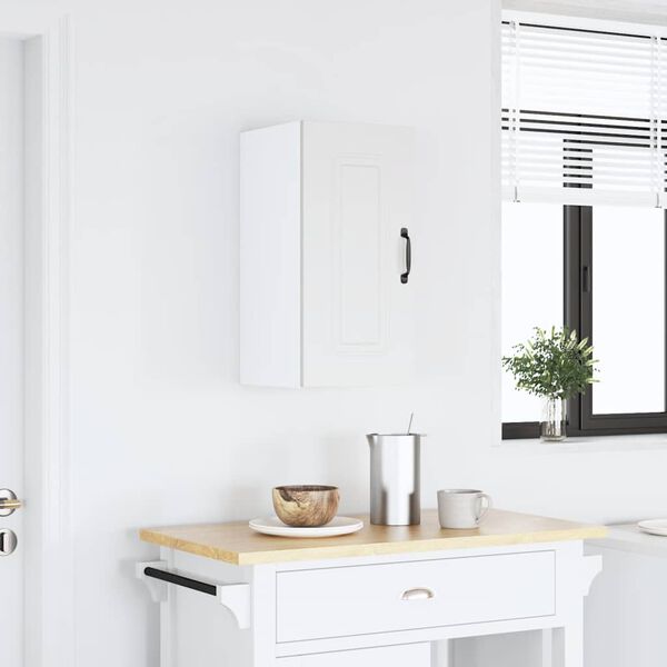 vidaXL Kitchen Wall Cabinet Kalmar White Engineered Wood