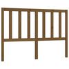 vidaXL Bed Headboard Honey Brown 156x4x100 cm Solid Wood Pine