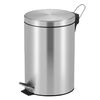 EKO Pedal Bin "Classic" 20 L Matte Silver