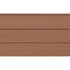 vidaXL WPC Fence Set 5 Square 872x185 Brown