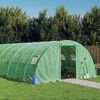 vidaXL Greenhouse with Steel Frame Green 88 m&sup2; 22x4x2 m