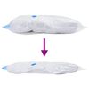 vidaXL Vacuum Storage Bags 5 pcs Transparent and blue 70 x 50 cm