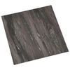 vidaXL Flooring Planks Dark Grey 5.11 m&sup2; 55 pcs PVC