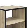 vidaXL Wall-mounted Bedside Cabinet Sonoma Oak 40x31x39.5 cm