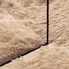 vidaXL Shaggy Rug High Pile NAVARRA Beige 200x290 cm Polyester