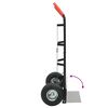 vidaXL Hand Trolley Black and Red 57 x 46 x 113 cm Steel
