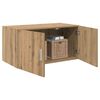 vidaXL Wall Cabinet Artisan oak 80 x 42.5 x 40 cm Engineered wood