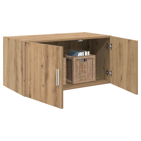 vidaXL Wall Cabinet Artisan oak 80 x 42.5 x 40 cm Engineered wood