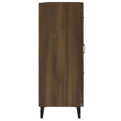 vidaXL Sideboard Brown Oak 69.5x34x90 cm Engineered Wood