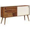 vidaXL Sideboard Solid Acacia Wood 118x30x66 cm