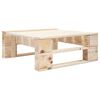 vidaXL Garden Pallet Ottoman Wood
