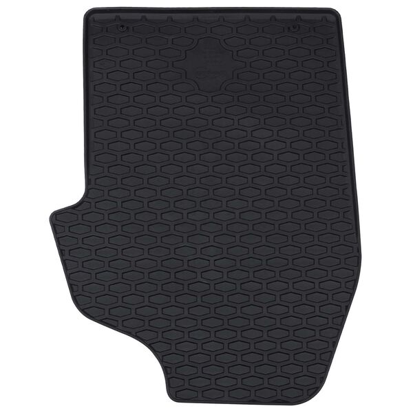 vidaXL Car Mat 3 pcs Black TPE