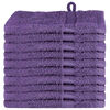 vidaXL Washcloths SOLUND Purple Cotton