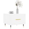 vidaXL Coffee Tables 2 pcs White 50x50x40 cm Engineered Wood